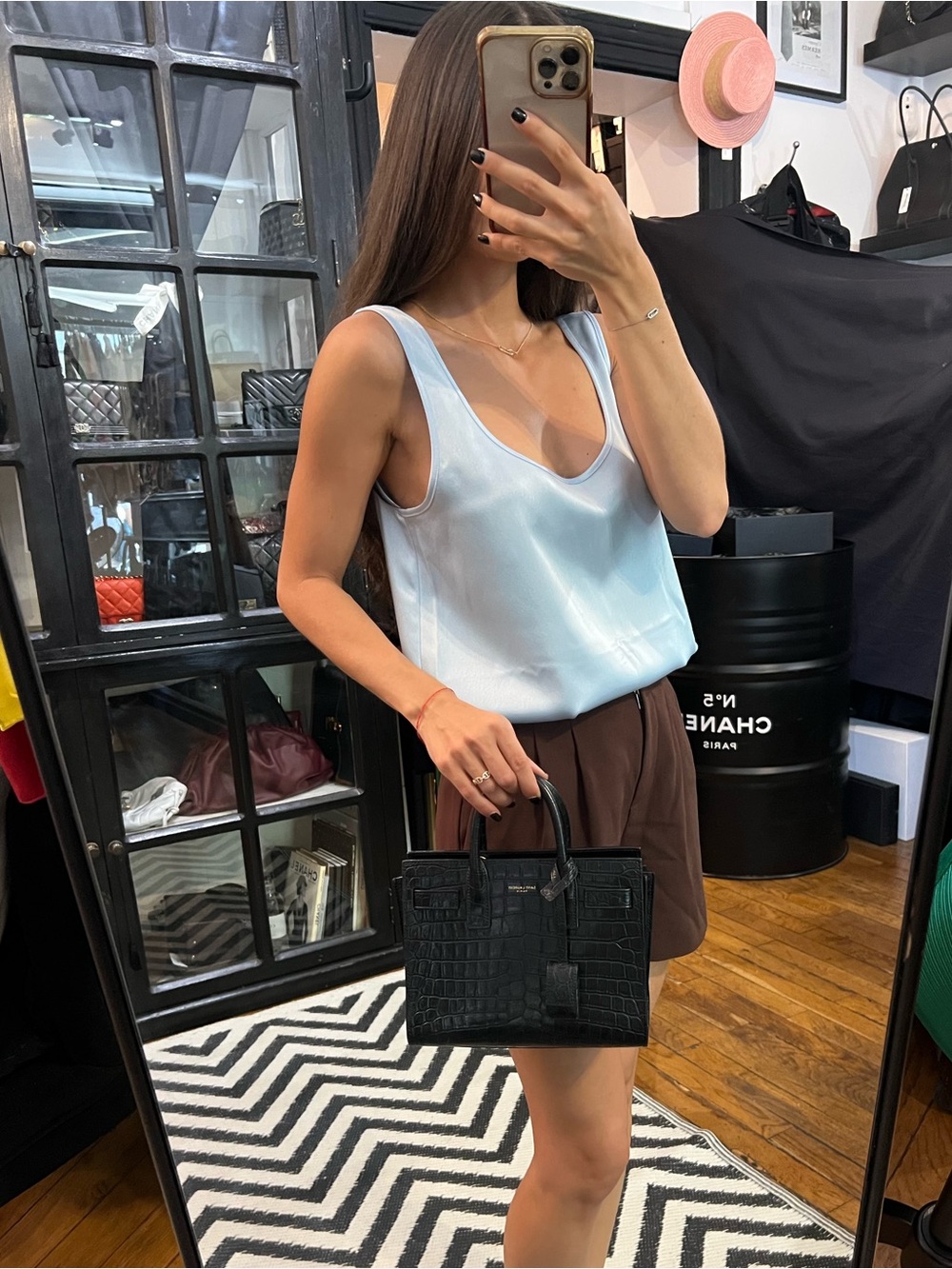 SAC DE JOUR CROCODILE - NANO - Picture 8 of 16